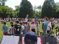 Mass in the Grass